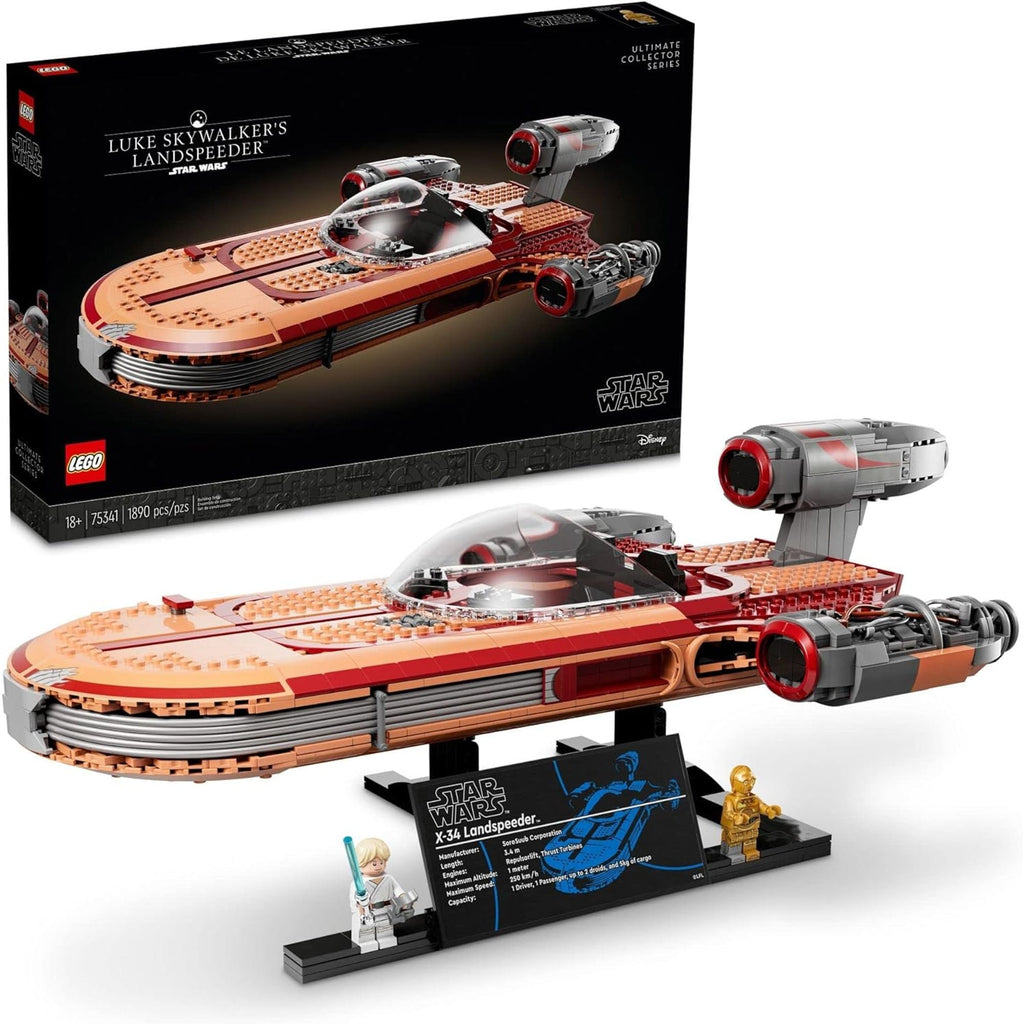 Lego LUKE SKYWALKER’S LANDSPEEDER || ليقو لوك سكاي والكر لاند سبيدر