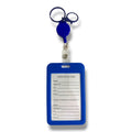حامل هوية طولي مع سلك سحاب || Vertical ID Holder Retractable