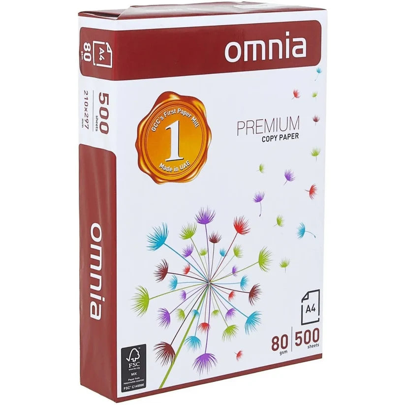Omniya A4 Paper Pack 500 Sheets