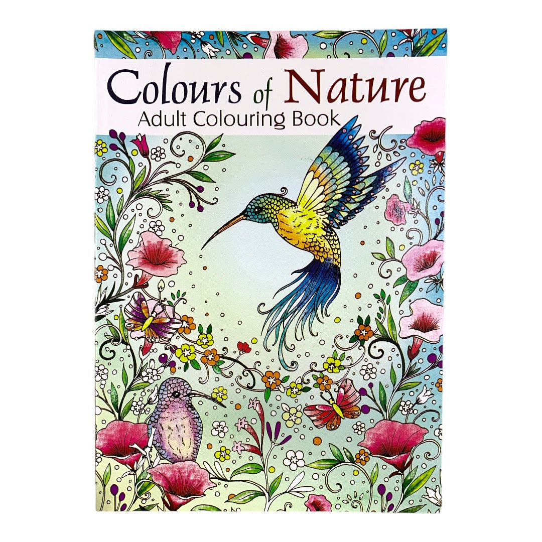 Adult Coloring Book Colors of Nature || دفتر تلوين للكبار: ألوان الطبيعة