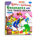 قصة جولديلوكس والدببة الثلاثة للتلوين 🐻 || Copy to Color Goldilocks and the Three Bears