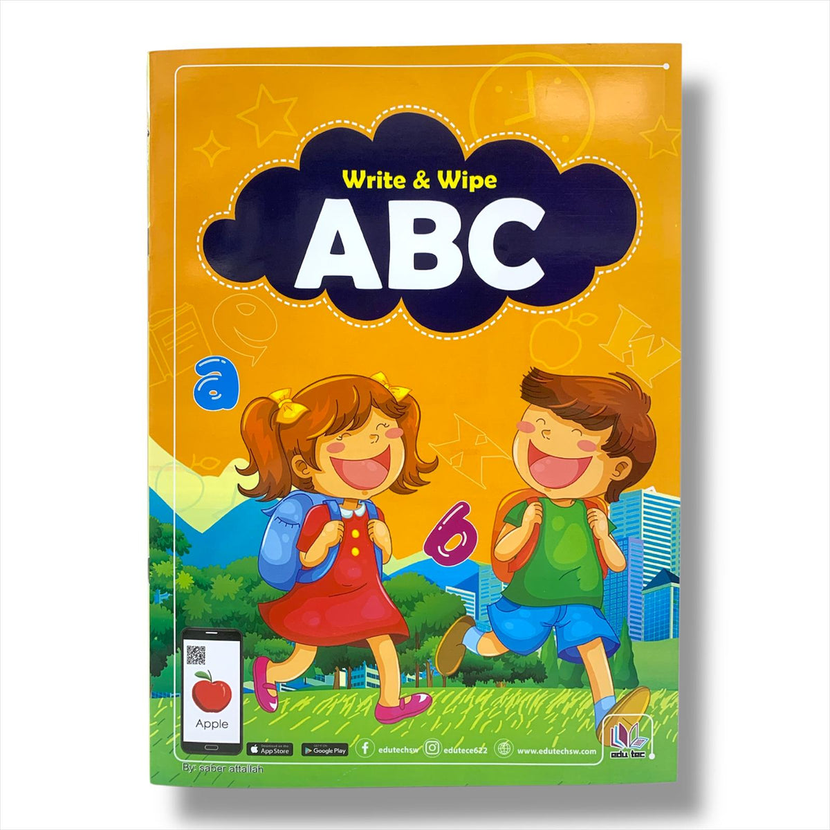Early children Education Write and Wipe ABC || مذكرة تأسيس أطفال: اكتب وامسح (أحرف إنجليزية)