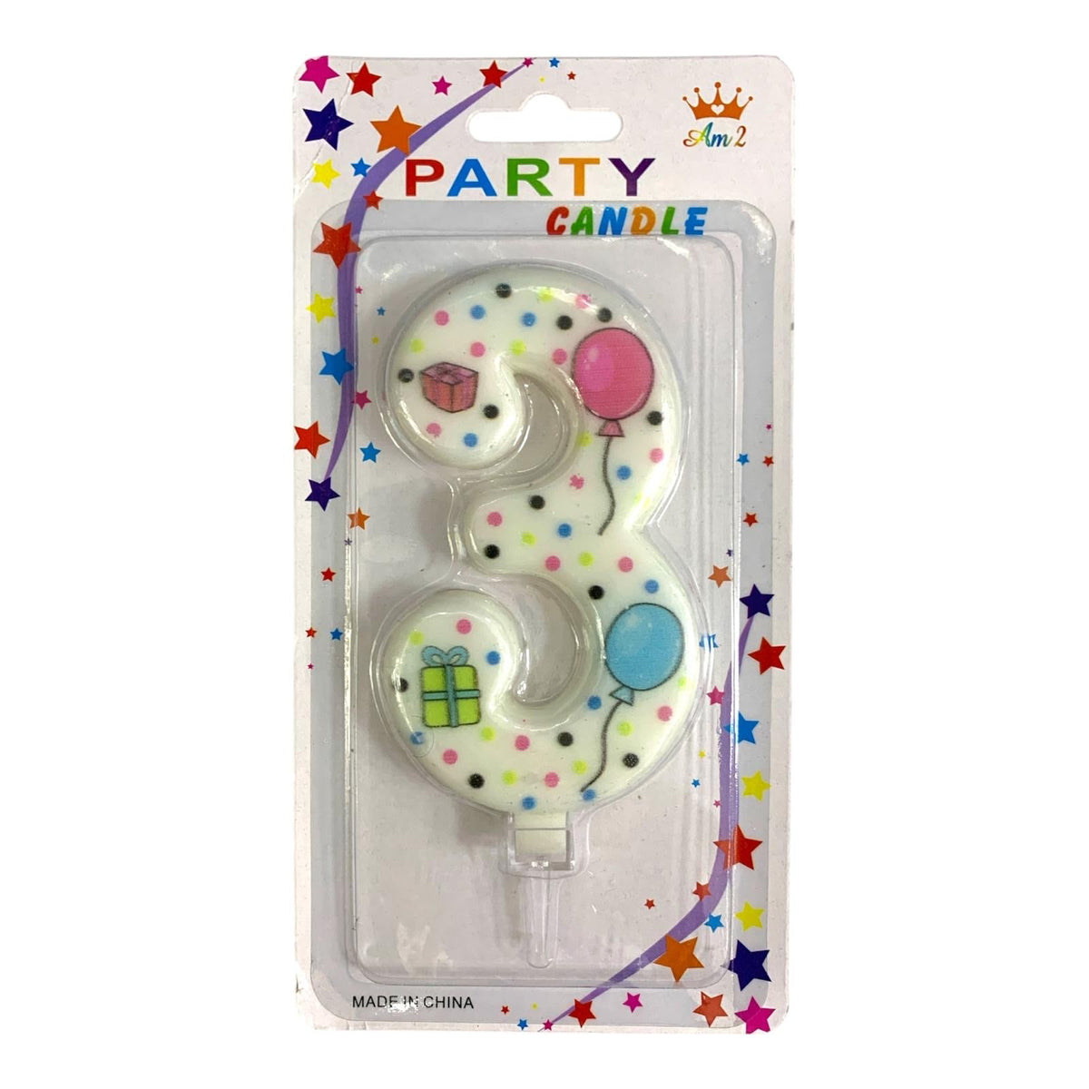 Birthday Candles Colored from 0-9 || شموع اعياد ميلاد ملون من ٠-٩