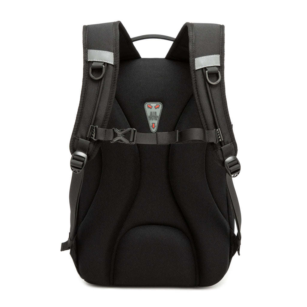 17"  Backpack 3PCS BLACK TWINS || شنطة ظهر 17 انش 3 قطع اسود توينز
