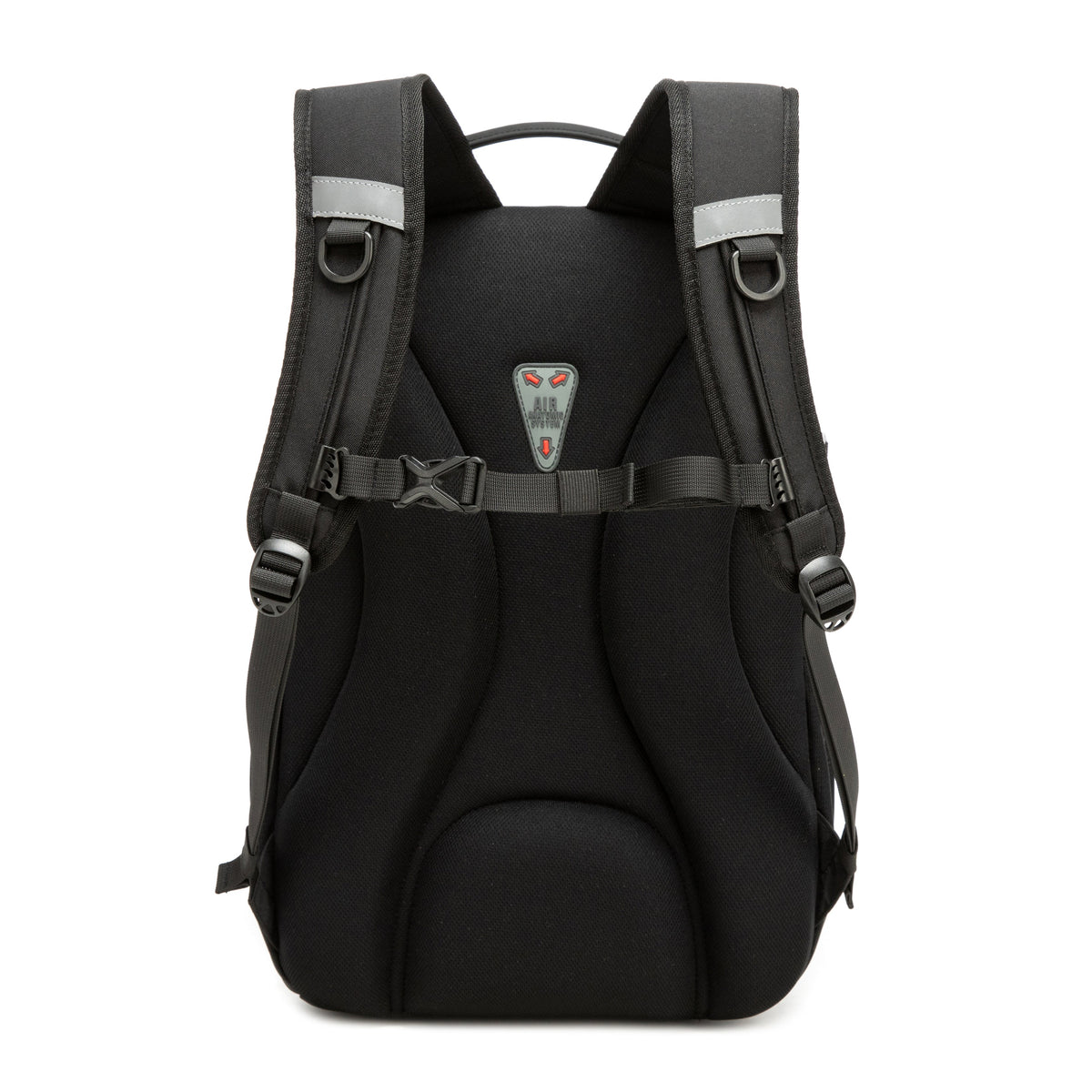 17"  Backpack 3PCS BLACK TWINS || شنطة ظهر 17 انش 3 قطع اسود توينز