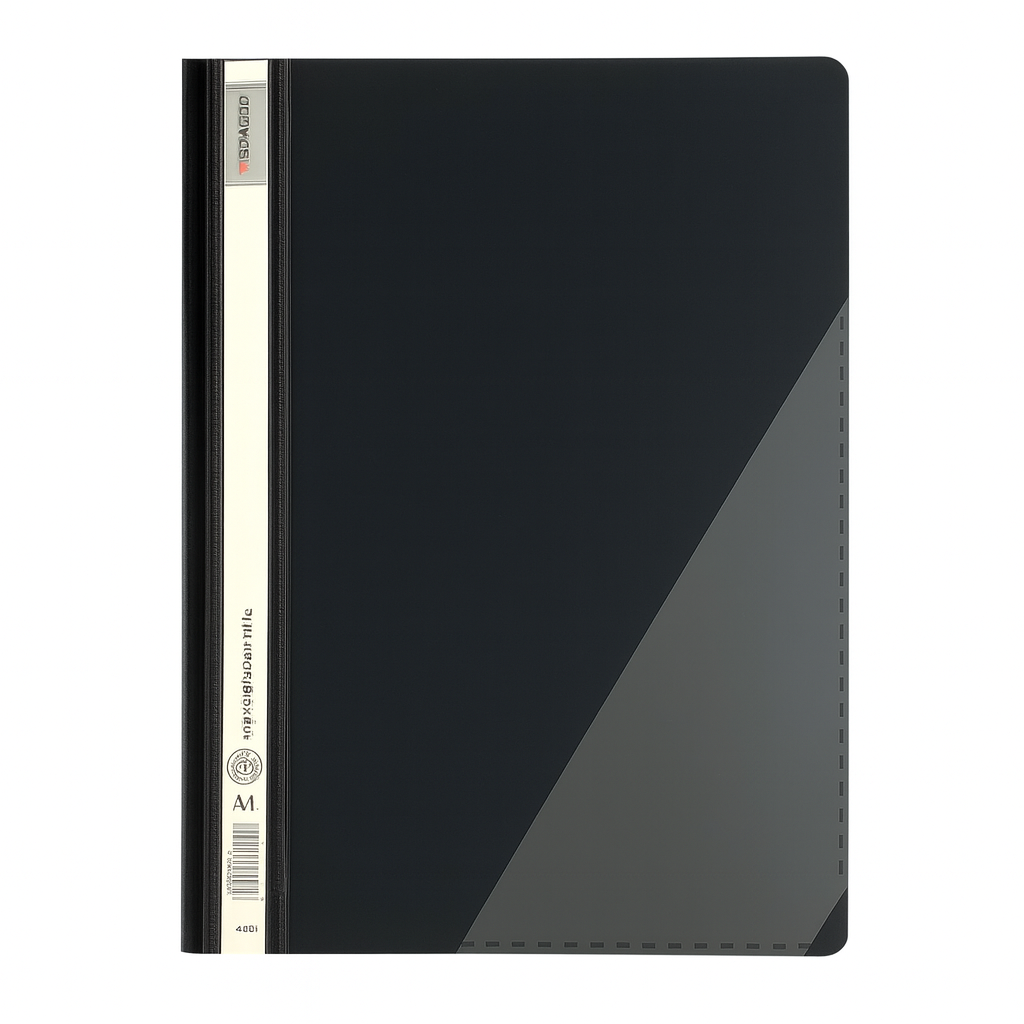 ملف شفاف من ترانبو، أسود || Tranbo Clear File Black