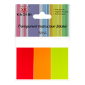 ملصقات تعليمية شفافة || Transparent instruction Sticker