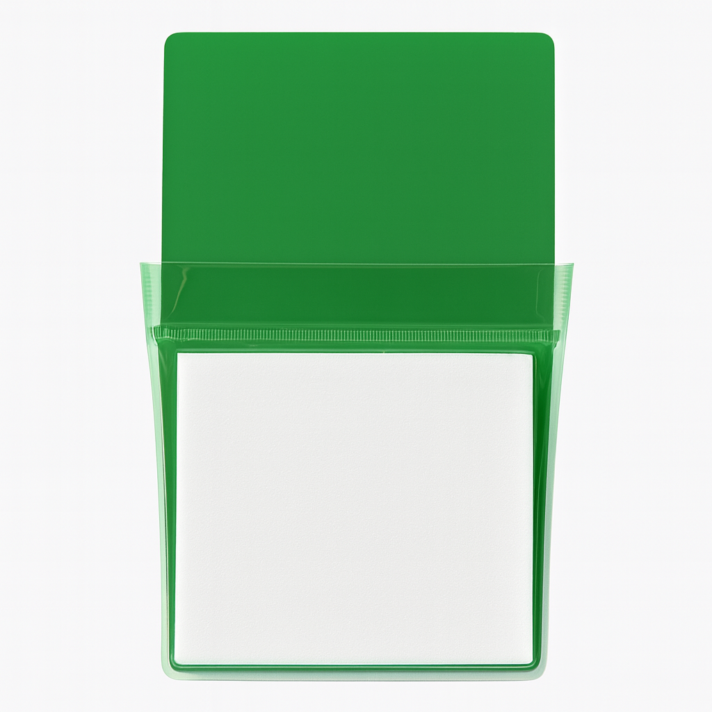 Whiteboard File with Magnet Green Color Size XL 24 x 30 cm || ملف سبورة مغناطيسي مقاس XL 24*30 سم لون أخضر
