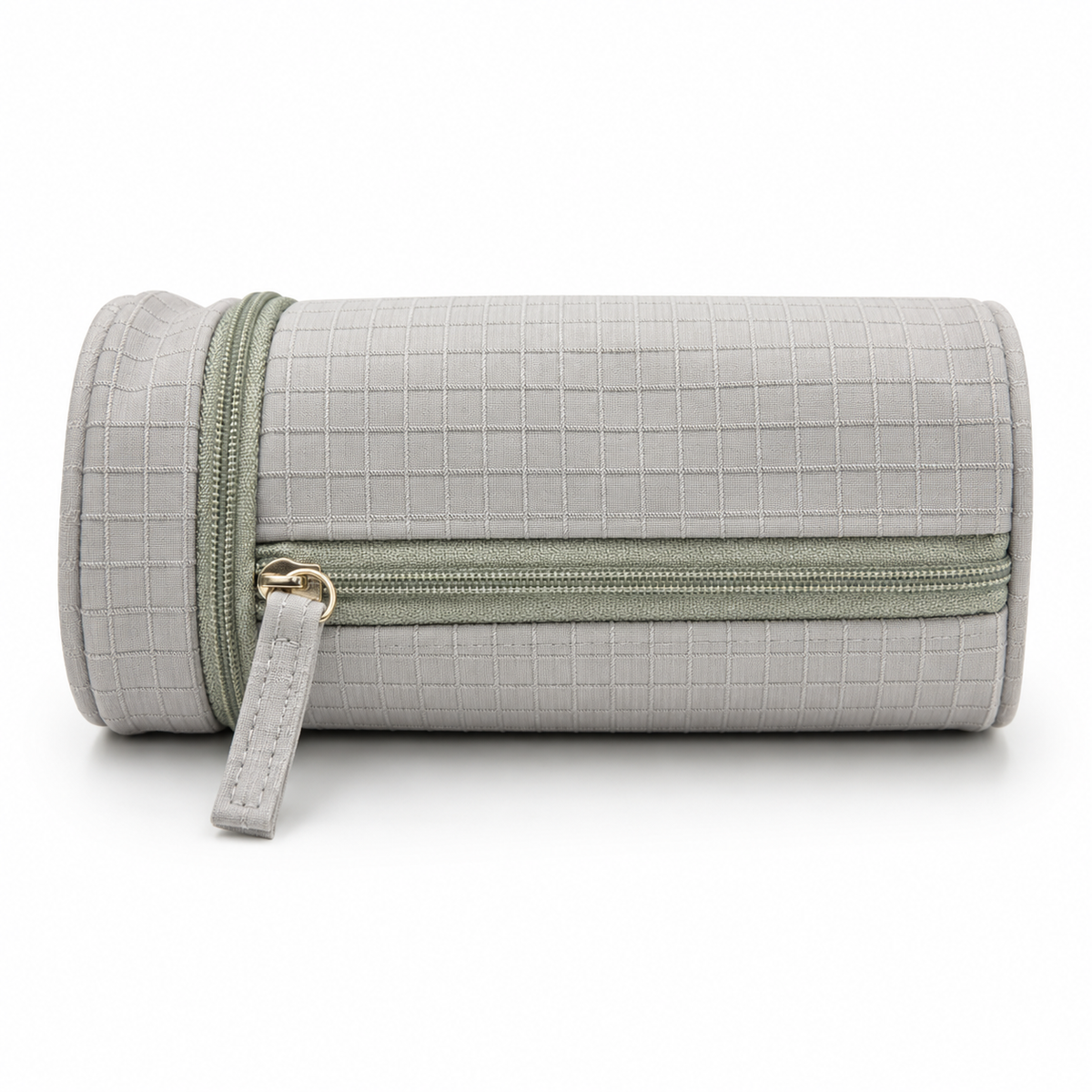 A&T Cylinder Pencil Pouch 2 Zipper #1 || مقلمة اسطوانية 2 سحاب #1