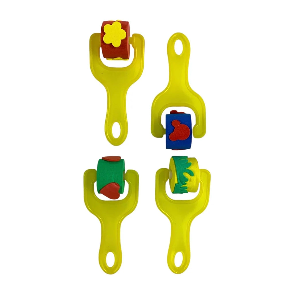 Sponge Pattern Roller Kids Art Tool