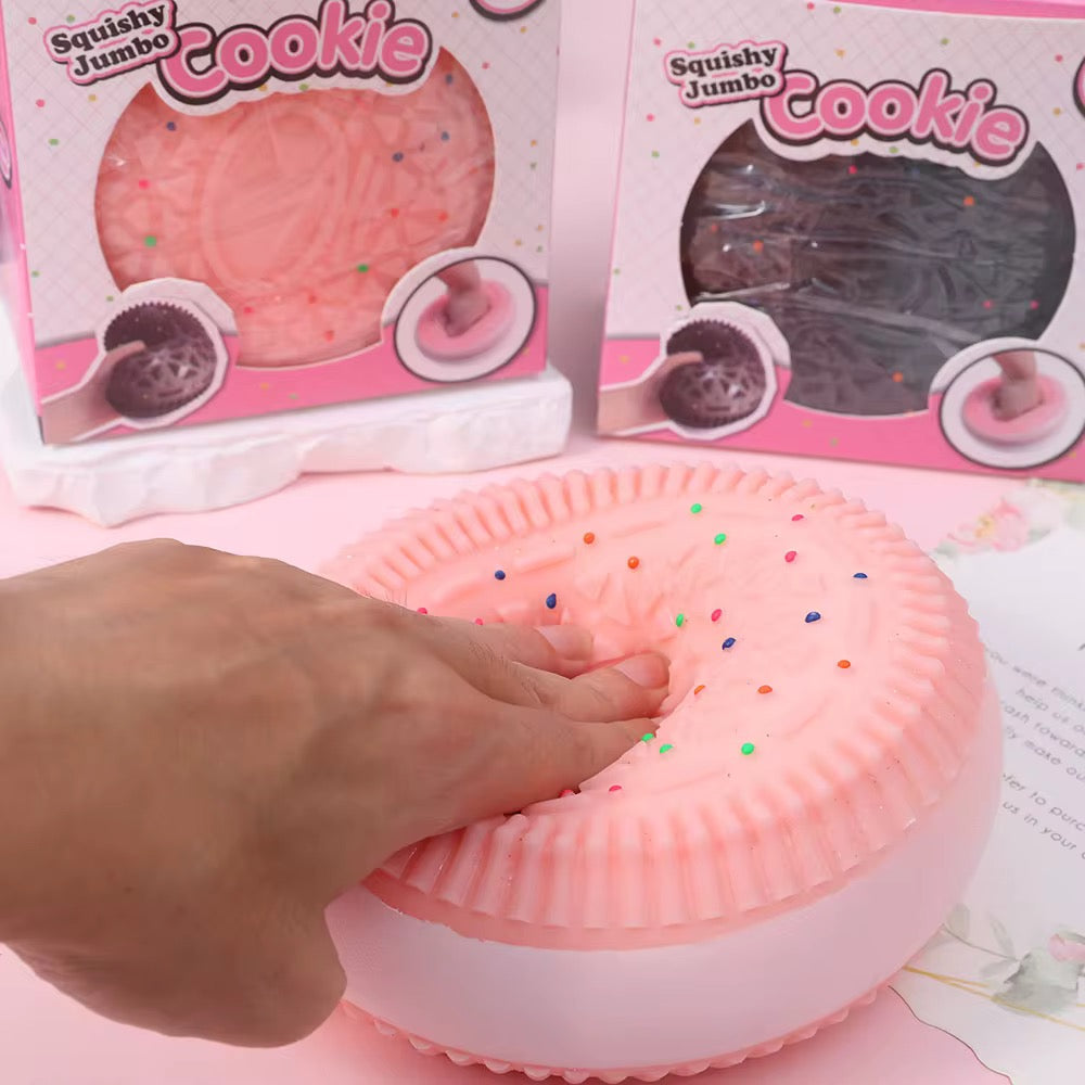 Jumbo Oreo Squishy Black || سكوشي اوريو جامبو اسود