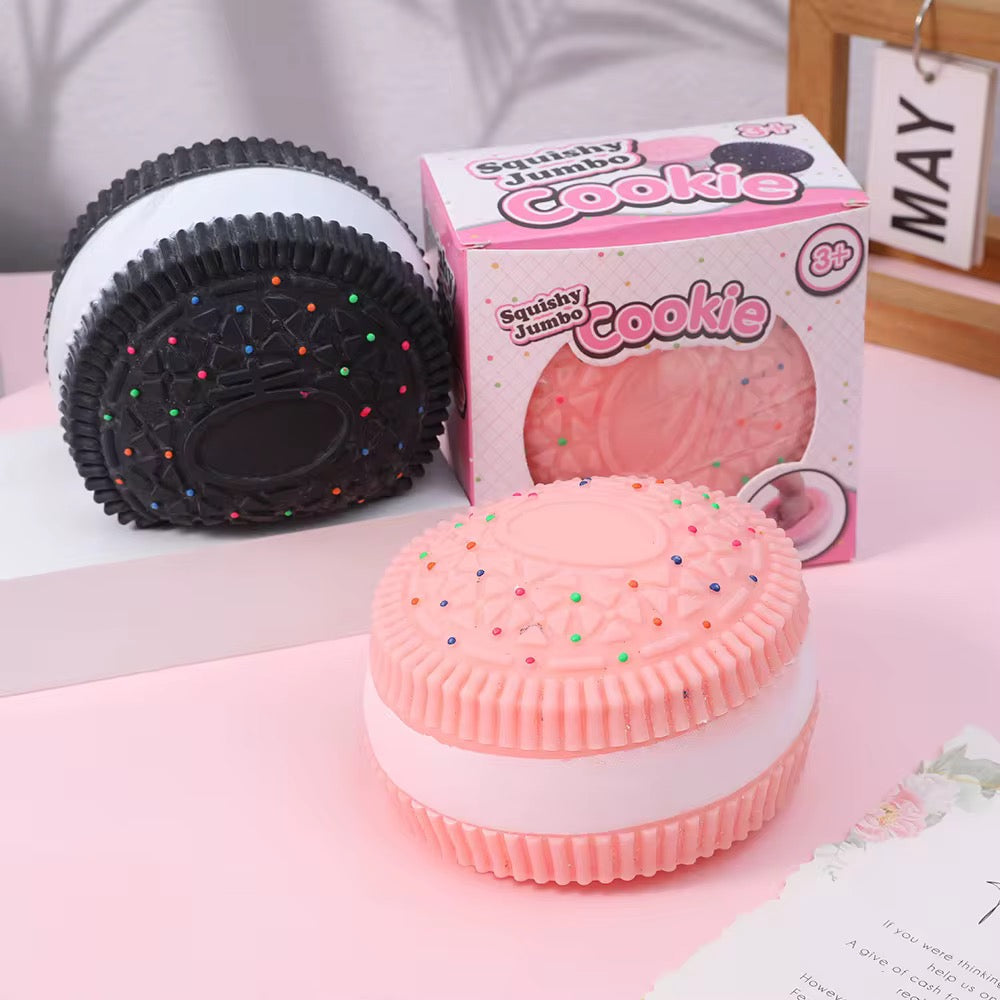 Jumbo Oreo Squishy Black || سكوشي اوريو جامبو اسود