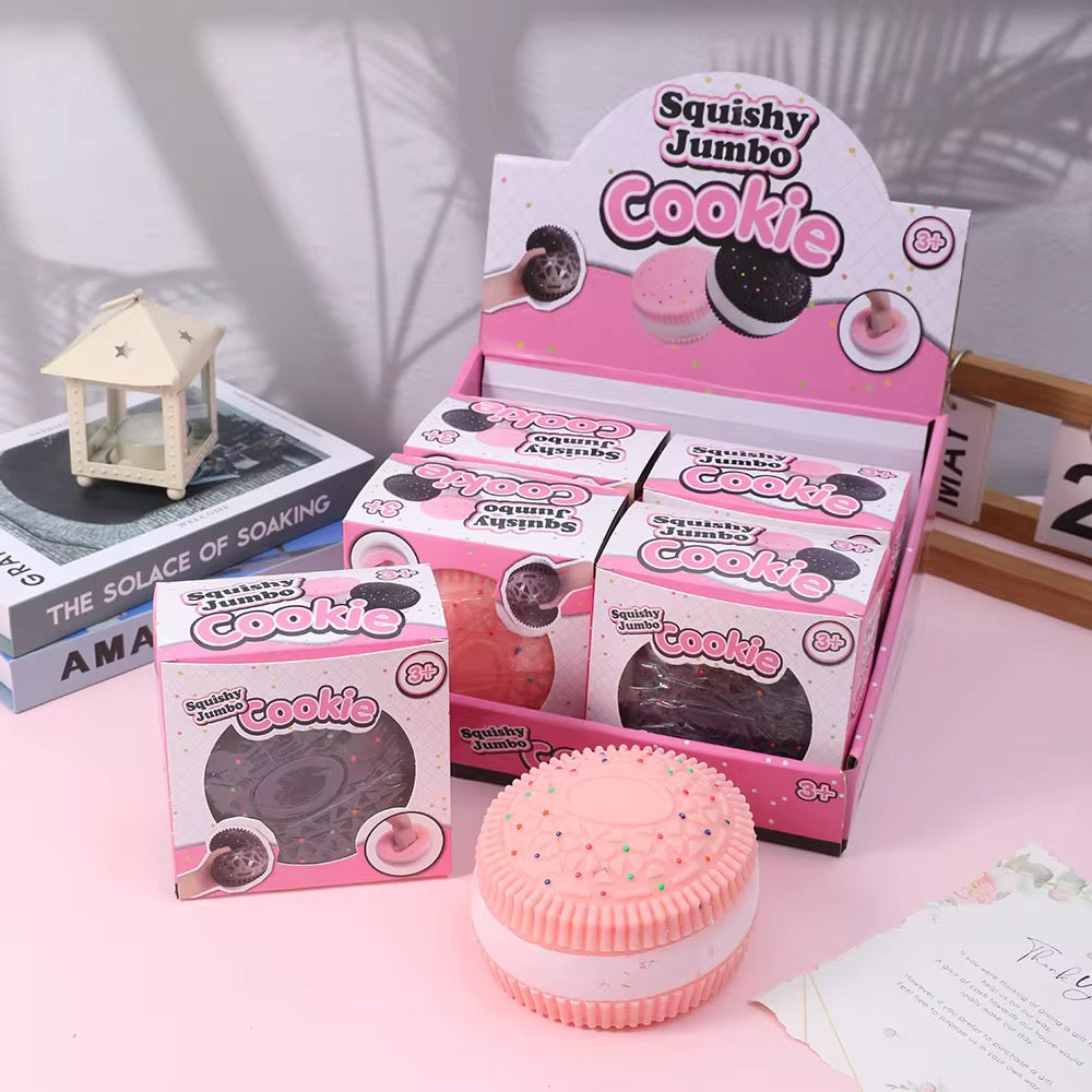 Jumbo Oreo Squishy Black || سكوشي اوريو جامبو اسود
