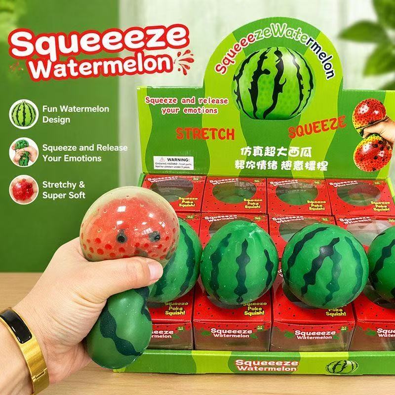 Jumbo Watermelon Squishy || سكوشي بطيخة جامبو