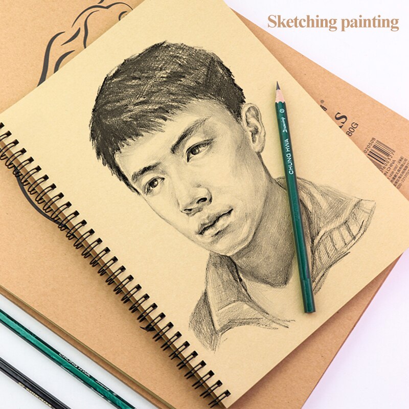 كراسة رسم ورق كرافت || Kraft Sketch Book