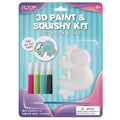 Mogtoy 3D Paint And Squishy Kit Sloth || مجموعة تلوين لعبة سكويشي ثلاثية الأبعاد موج توي - حيوان الكسلان
