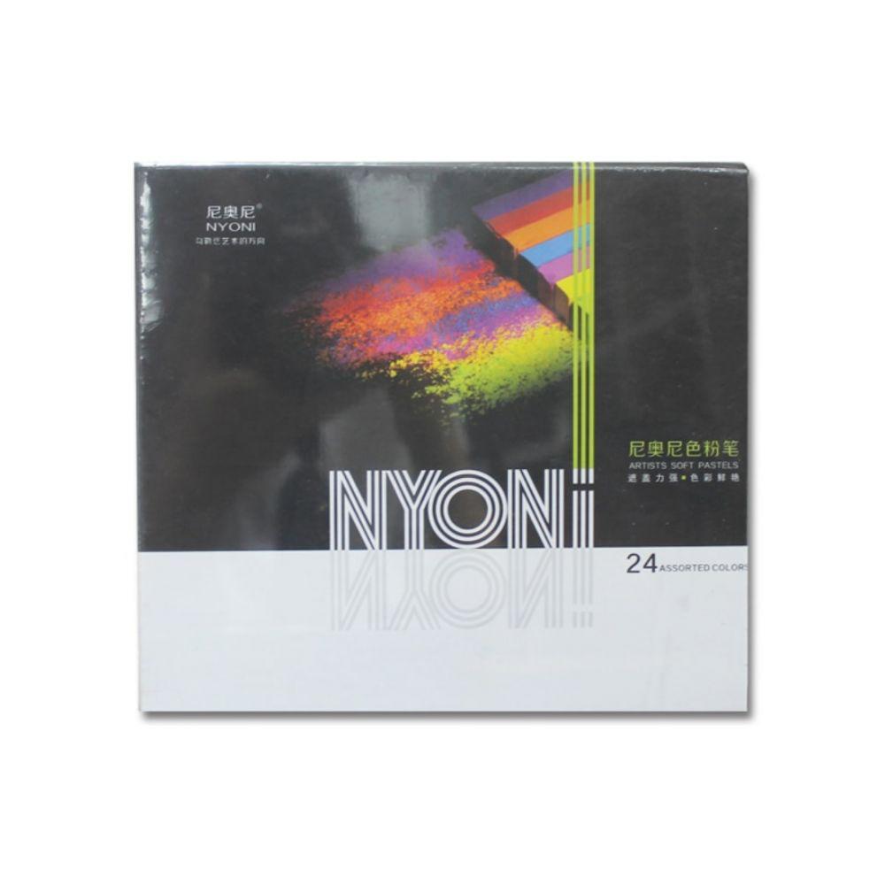 NYONI Oil Pastel Color Chalk Soft Art Drawing || ألوان باستيل زيتية ناعمة من نيوني للرسم