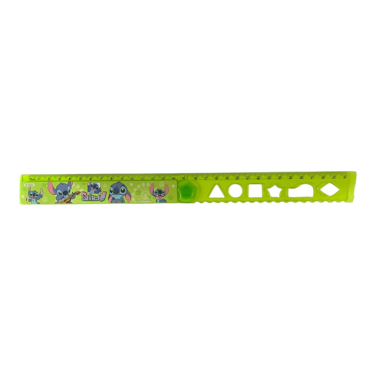 Green Stitch Expandable Ruler 30 cm || مسطرة ستيتش قابلة للتكبير 30 سم لون اخضر
