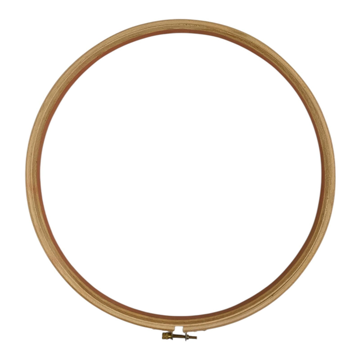 Wooden Embroidery Hoop with Metal Screw 40 cm || طارة خشب للاشغال اليدوية 40 سم