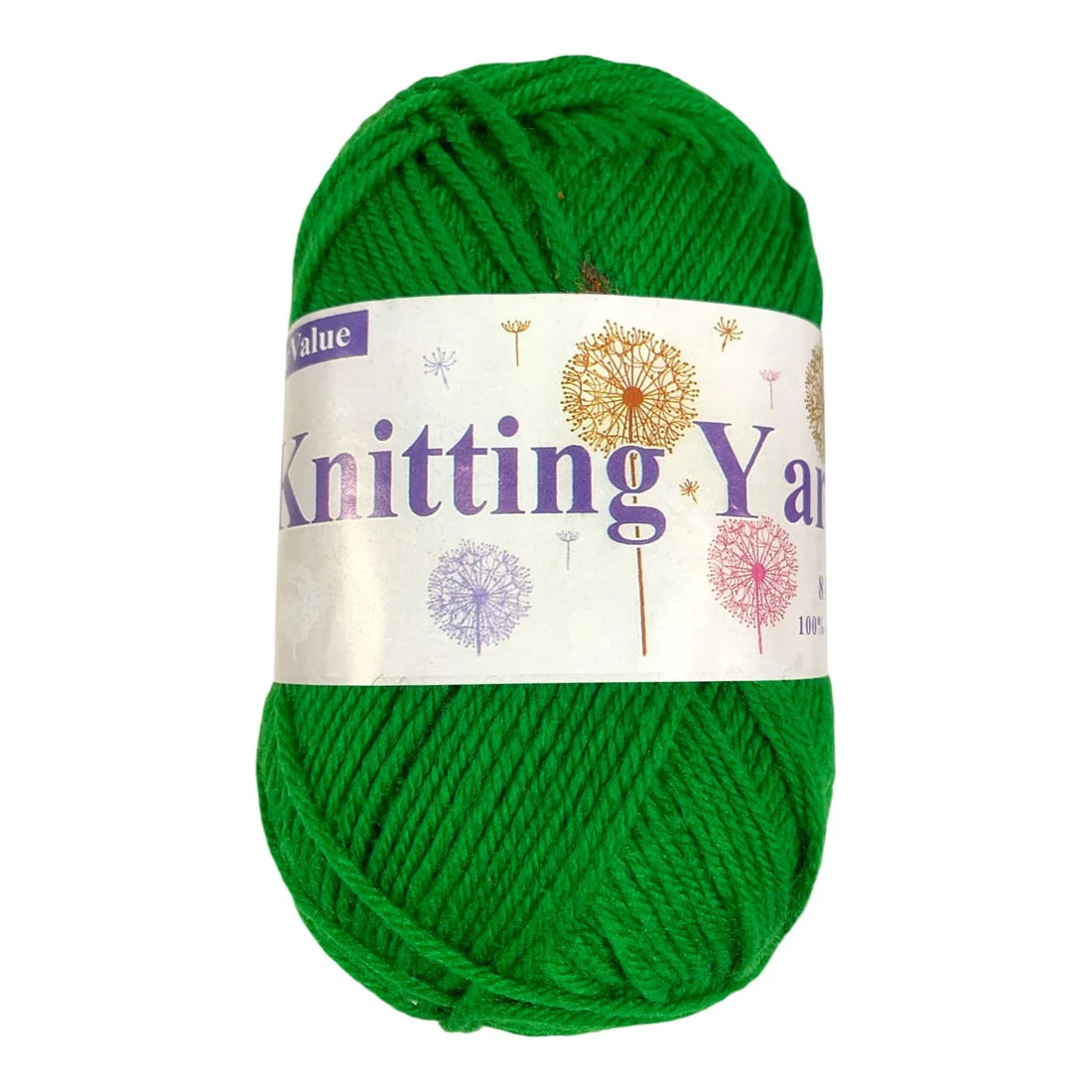 Green Wool Knitting Yarn DIY Crochet