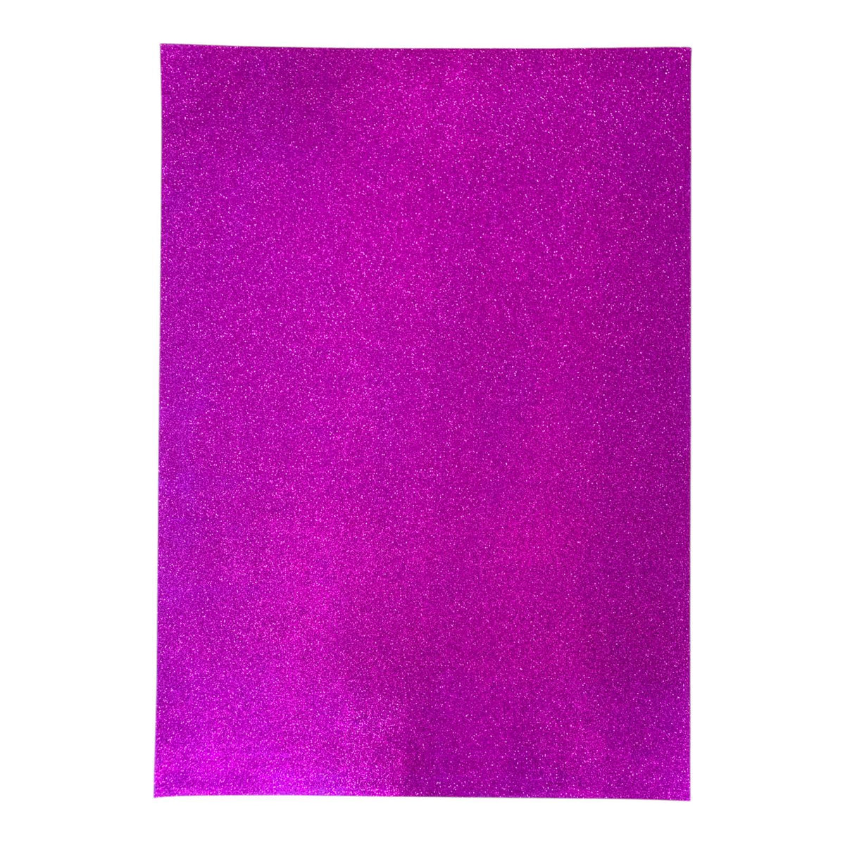 A&T Foam Sticker Glitter Sheets 50 x 70 cm Purple || ورق فوم لاصق بلمعة (جليتر) من A&T، مقاس 50 × 70 سم، لون بنفسجي