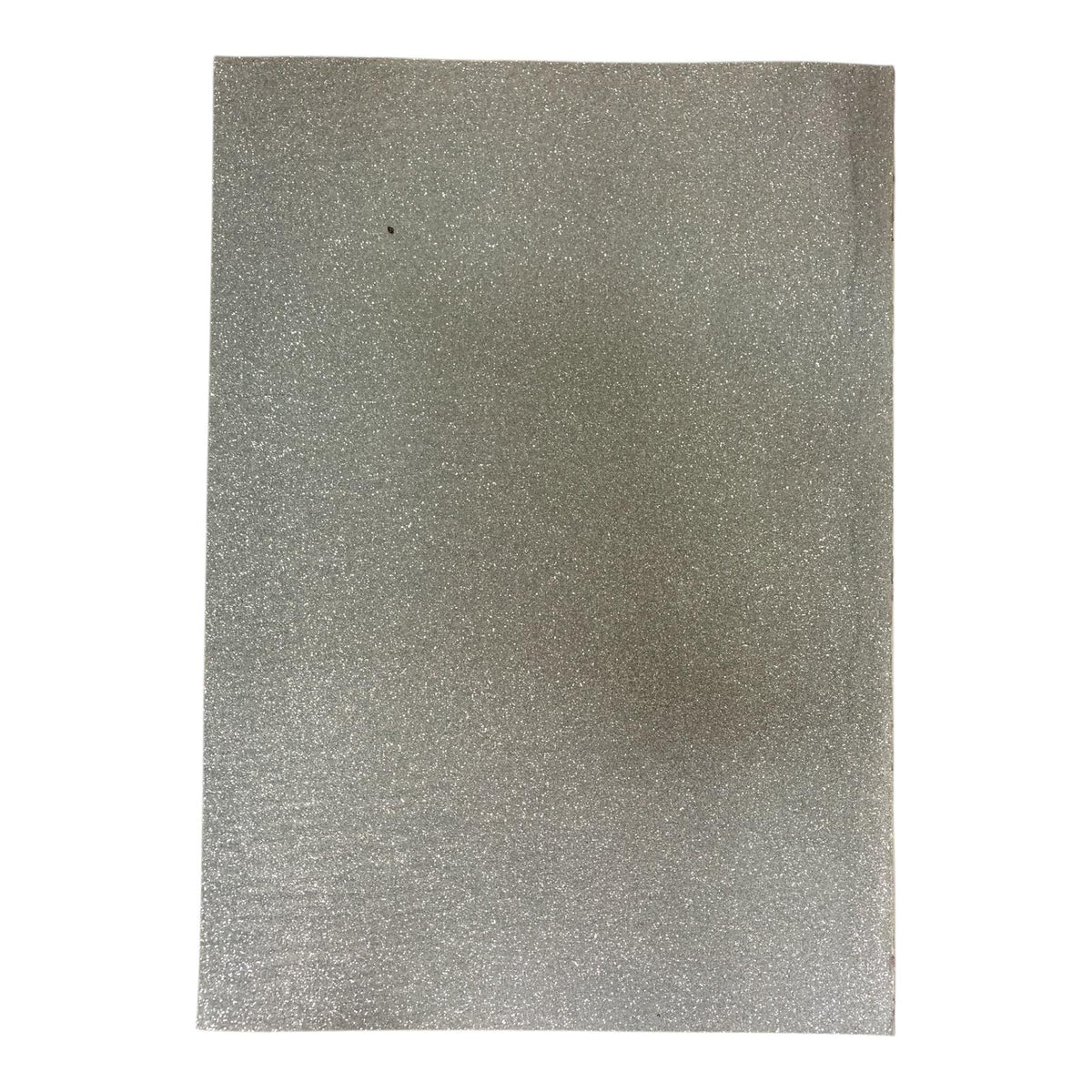 A&T Foam Sticker Glitter Sheets 50 x 70 cm Silver || ورق فوم لاصق بلمعة (جلتر) من A&T مقاس 50 × 70 سم، لون فضي