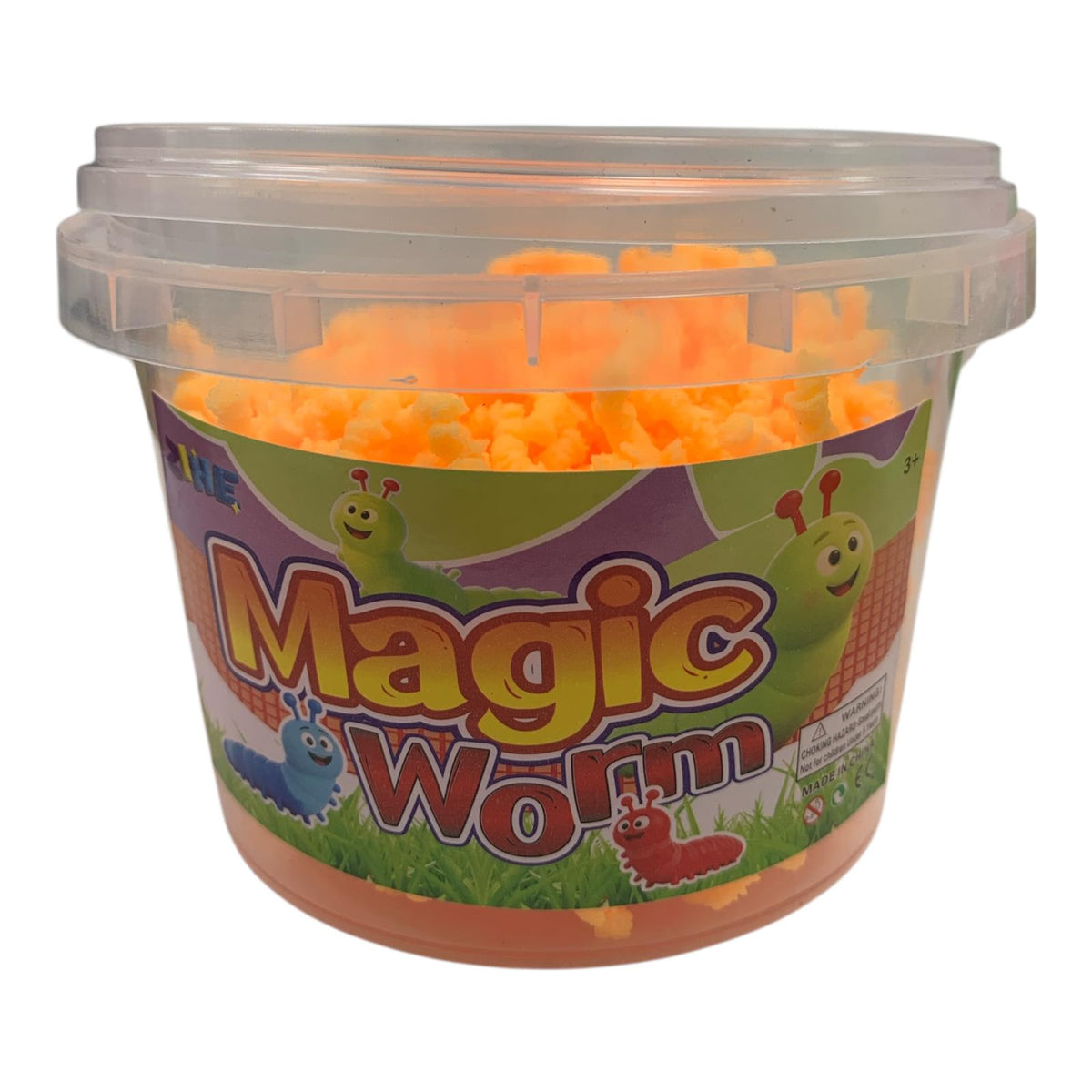 Magic Worm Clay 120 g Orange || طين ماجيك اصابع 120 جرام برتقالي