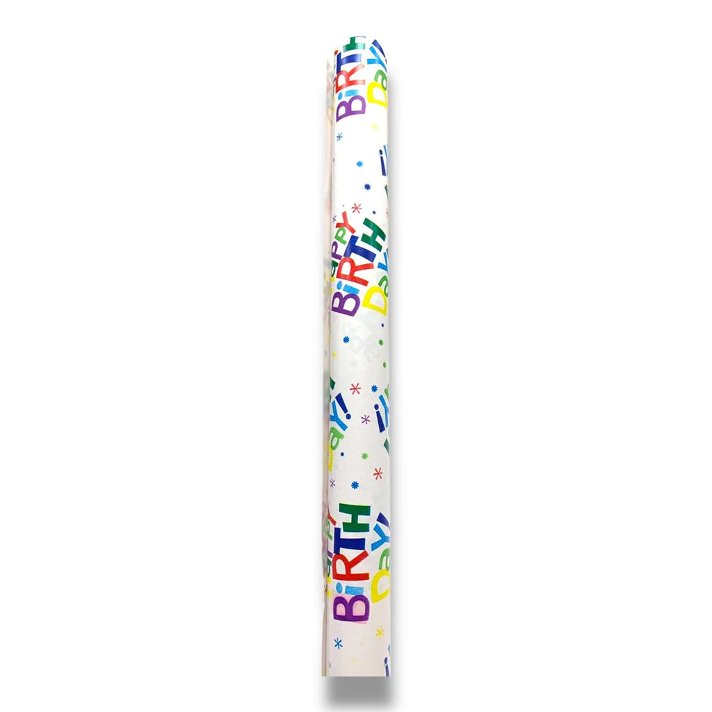 Gift Wrapping Paper 2 M x 70 cm #33 Happy Birthday