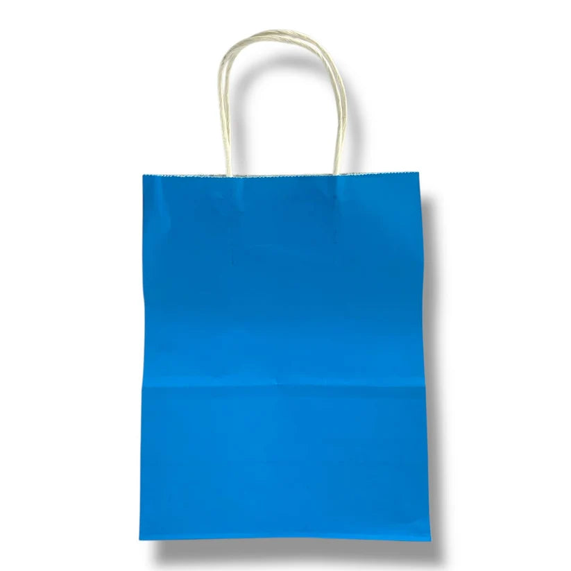 Gift Paper Bag 20 cm Blue
