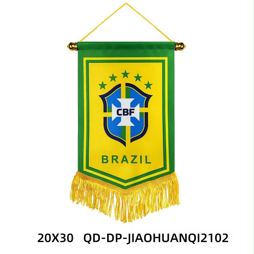 Brazil Football Pennant || راية تعليق منتخب البرازيل لكرة القدم