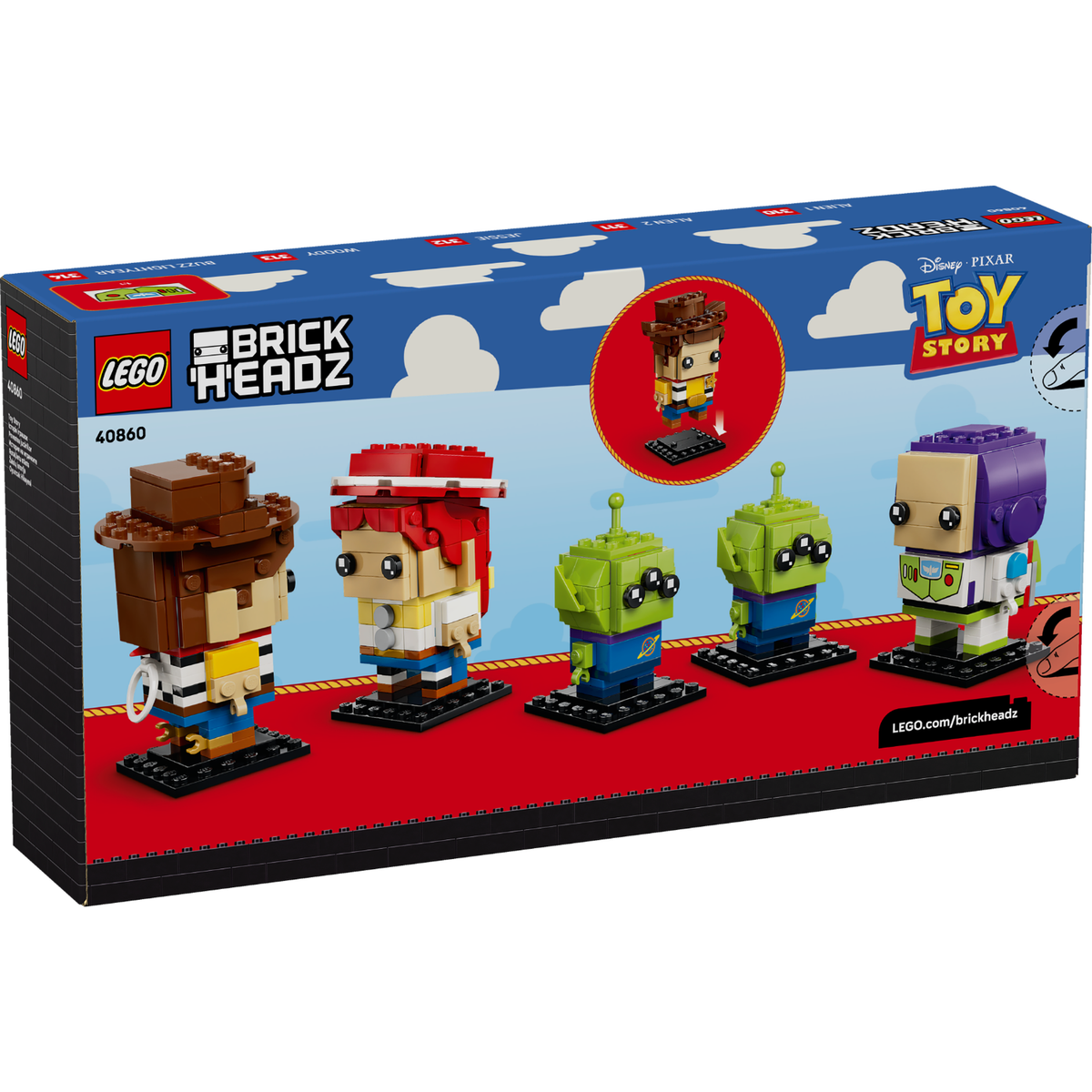 LEGO® BrickHeadz™ Disney Toy Story 40860 || ليغو بريك هيدز ديزني توي ستوري 40860