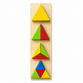 مجموعة أحجية تانغرام الهندسية الخشبية || Wooden Geometric Tangram Puzzle Set