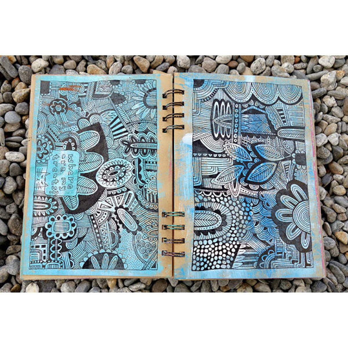 كراسة رسم ورق كرافت || Kraft Sketch Book