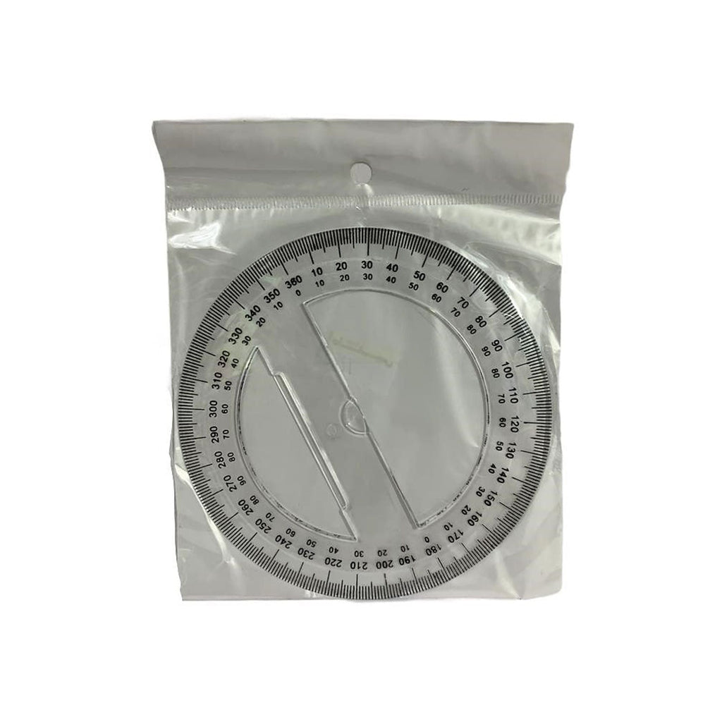 منقلة شفافة || Protractor Clear