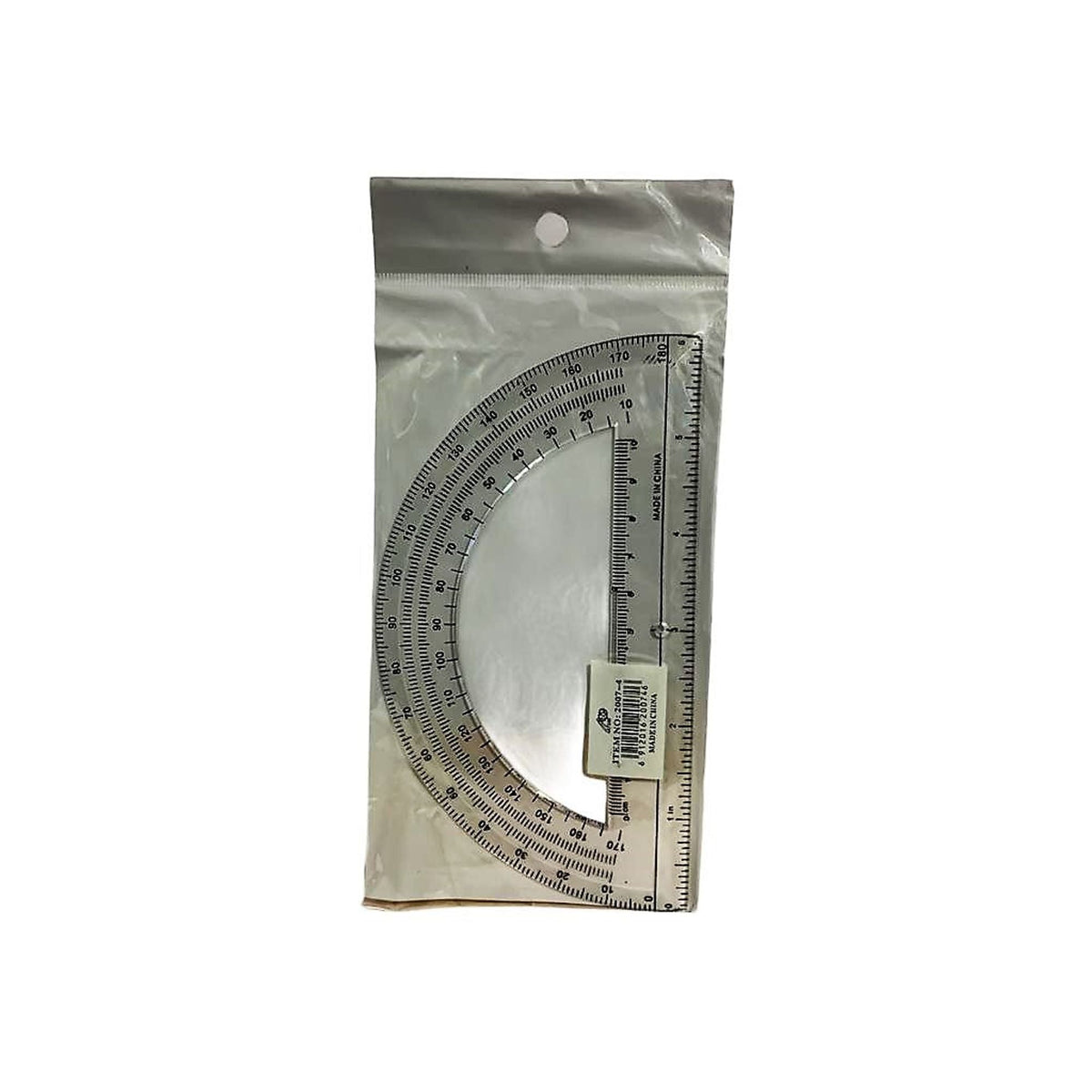 منقلة شفافة || Protractor Clear