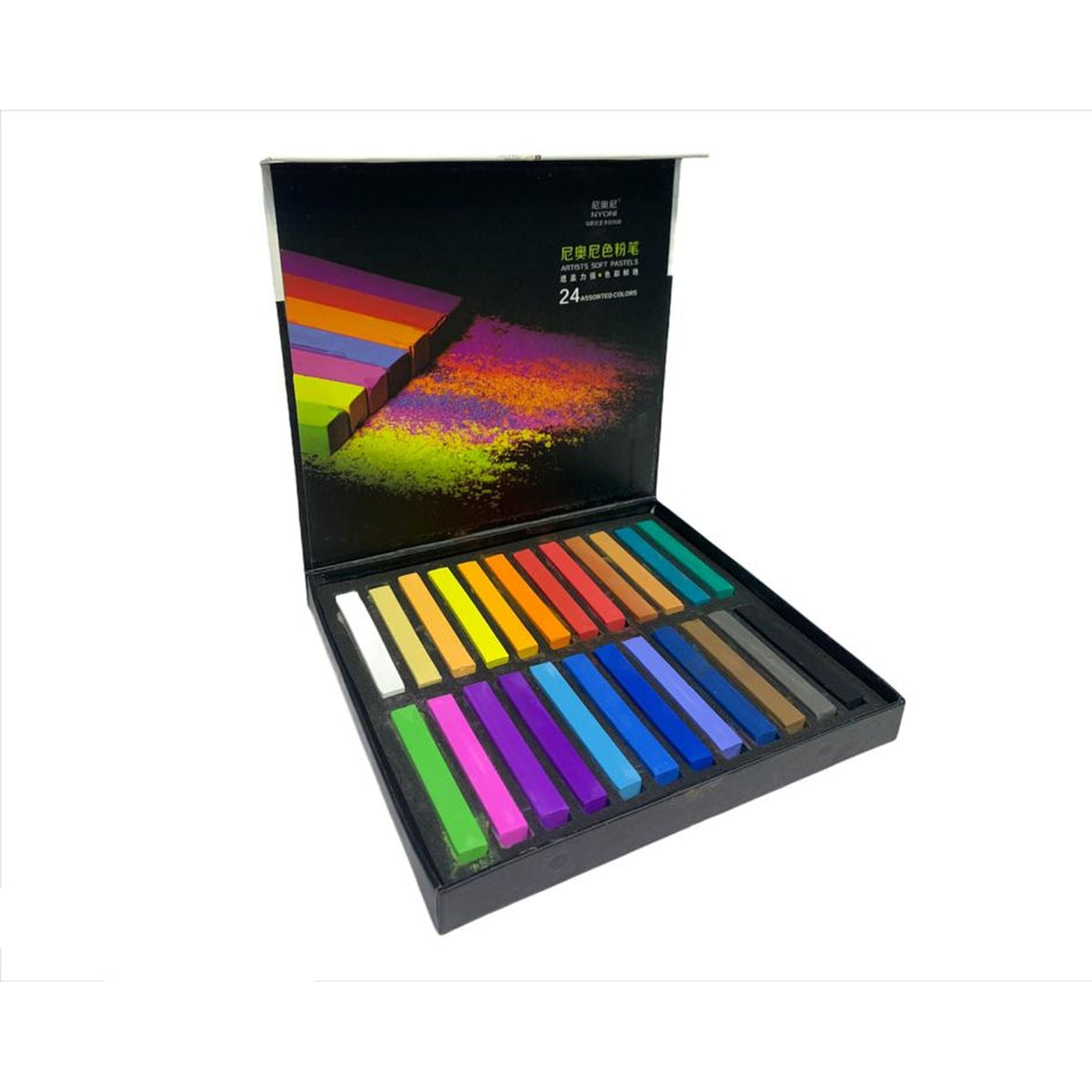 NYONI Oil Pastel Color Chalk Soft Art Drawing || ألوان باستيل زيتية ناعمة من نيوني للرسم