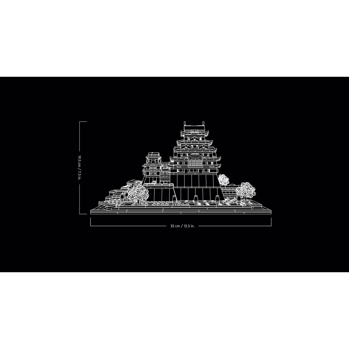 Lego Himeji Castle 2125 Pcs || ليقو قلهة هيميجي اليابانية 2125 قطعة
