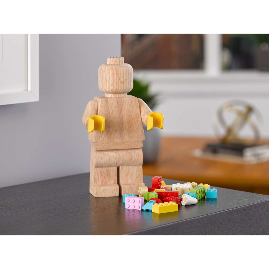 تمثال ليغو خشبي || Lego Wooden Figurine