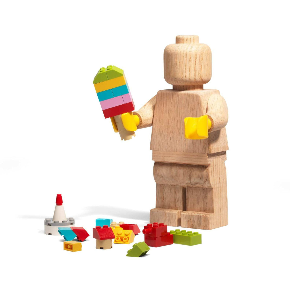 تمثال ليغو خشبي || Lego Wooden Figurine