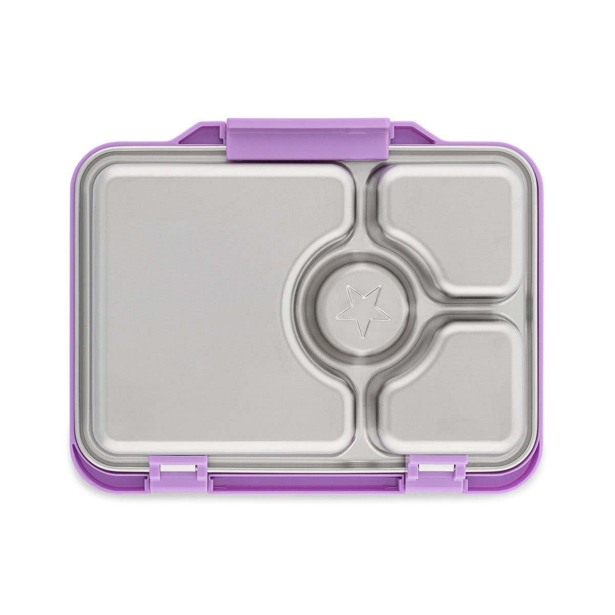 Yumbox Pret Stainless Steel Lunch Box - Lavender Purple || علبة غداء يامبوكس Pret ستانلس ستيل - لافندر بنفسجي