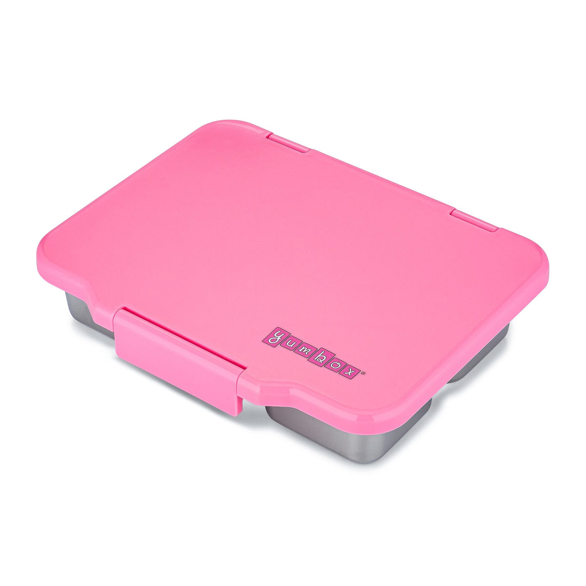 Yumbox Pret Stainless Steel Lunch Box - Versailles Pink || علبة غداء يامبوكس بريت من الستانلس ستيل - لون فيرساي الوردي